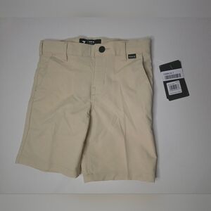 NWT Hurley Boys Size 7 (116-122cm) Rattan H20-Dri Shorts